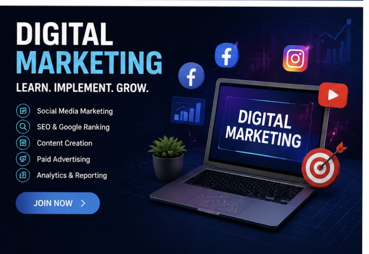 Digital Marketing Course and Skills Training at Skillsphere Academy